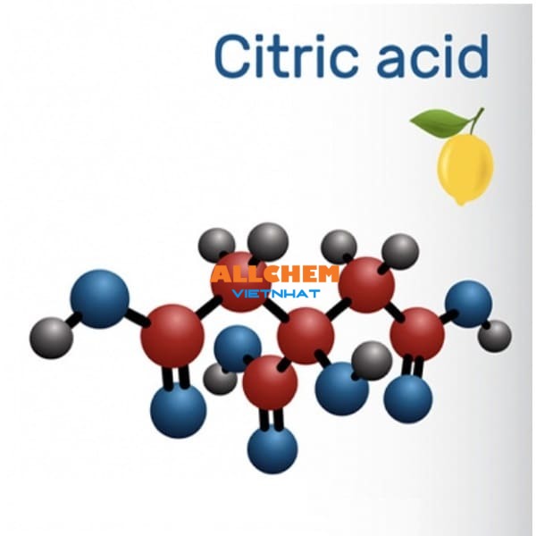 Cấu tạo của hóa chất axit citric