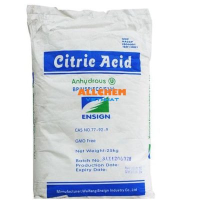 Citric Acid Anhydrous, Citric Khan, Bột Chua