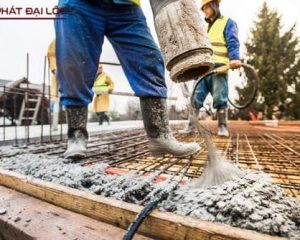 Chi phí đổ 1m2 sàn bê tôn