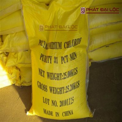 Hóa chất keo tụ PAC 31% (Poly Aluminium Chloride)