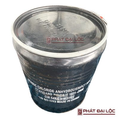 Phèn sắt III clorua FeCl3, Trung Quốc, 50 kg/thùng