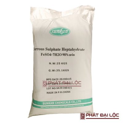 Phèn sắt II sunfat FeSO4.7H2O