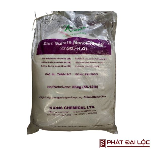 Kẽm sunfat ZnSo4