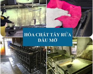 hóa chất tẩy rửa dầu mỡ